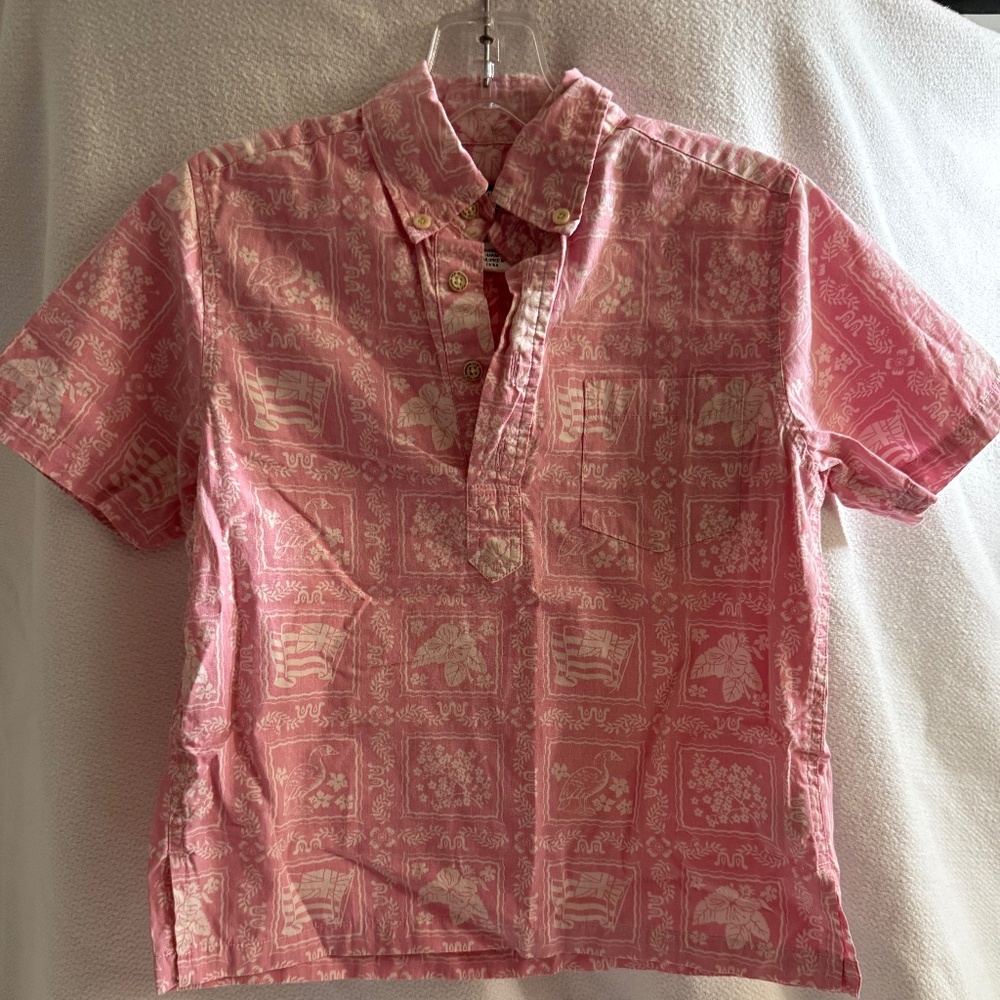 Reyn Spooner Child's shirt - pink